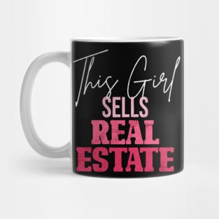 This Girl Sells Real Estate Mug